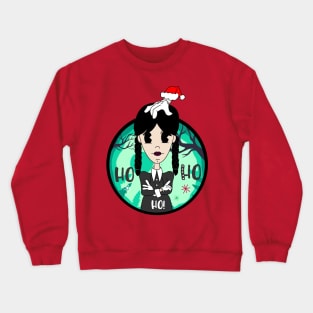 Wednesday Addams X-mas Crewneck Sweatshirt